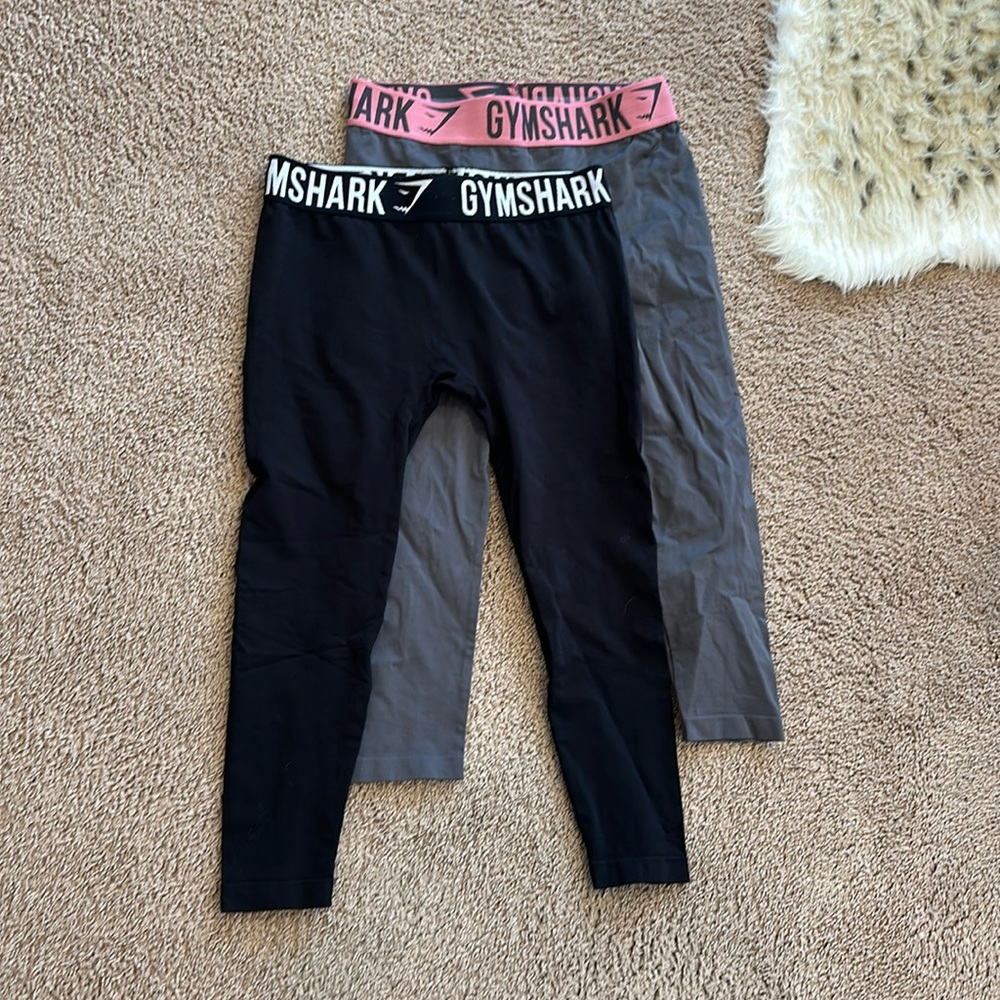 (2) pair of Gymshark workout bottoms
